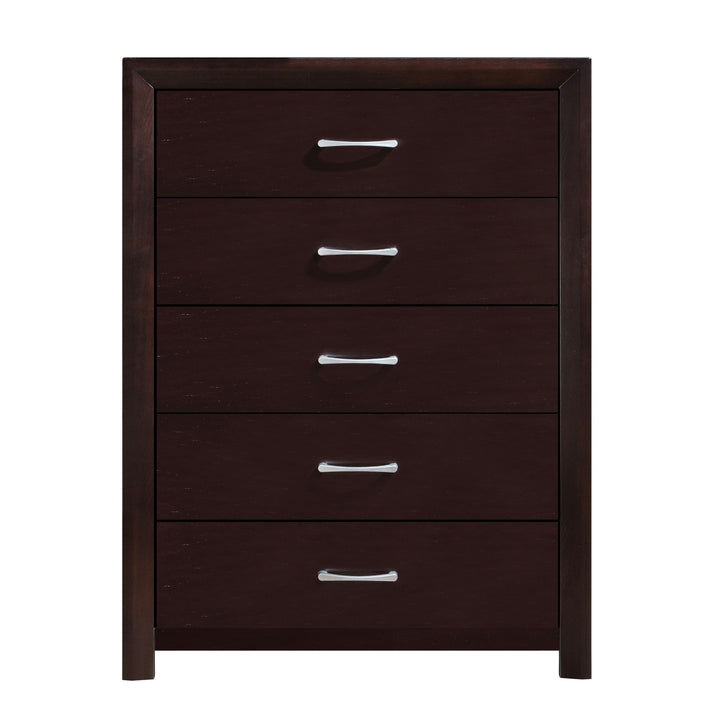 Edina Espresso-Hinted Cherry Finish Chest