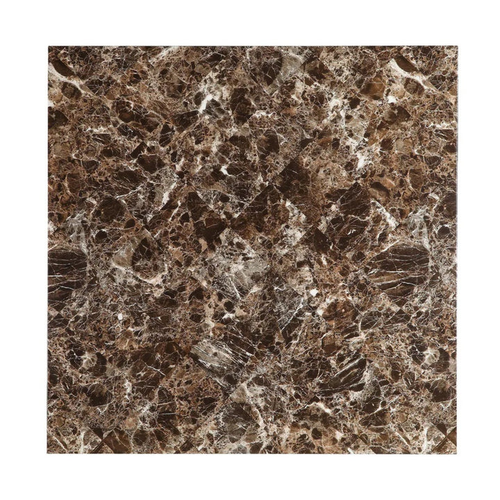 Faux Marble Counter Height Dining Table