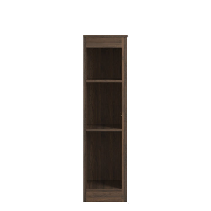 Walnut Finish Full Storage Headboard - Full