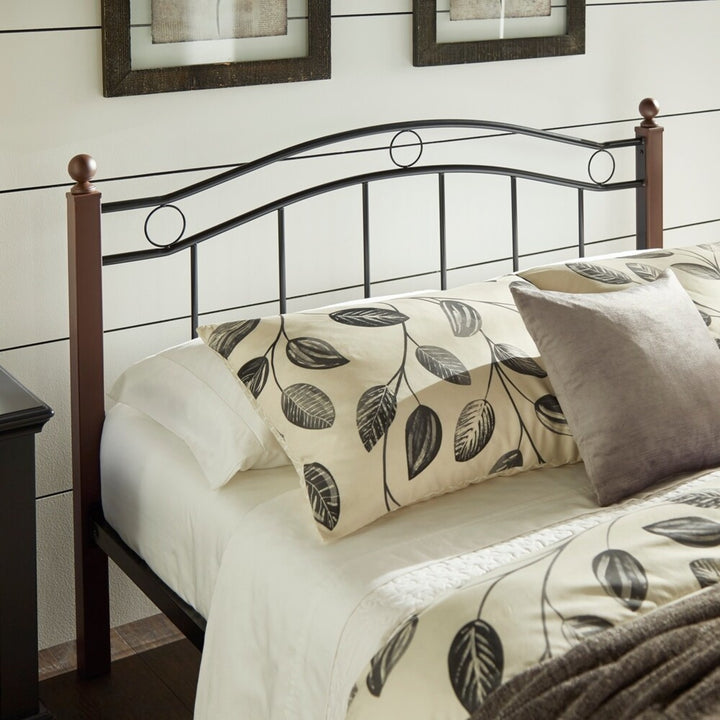 Metal Platform Bed - Brown, Full