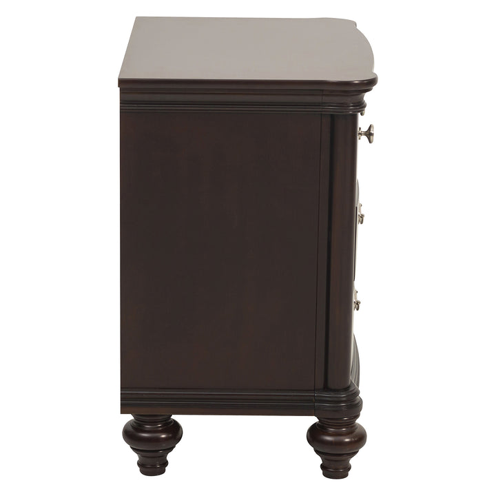 Marston Dark Cherry Finish Nightstand