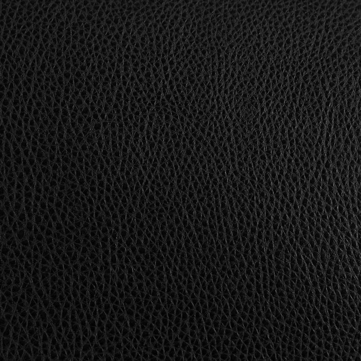 Black Faux Leather Power Headrest Recliner Storage with LED Underlight - Loveseat