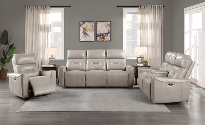 Power Double Reclining Sofa With Usb Ports
