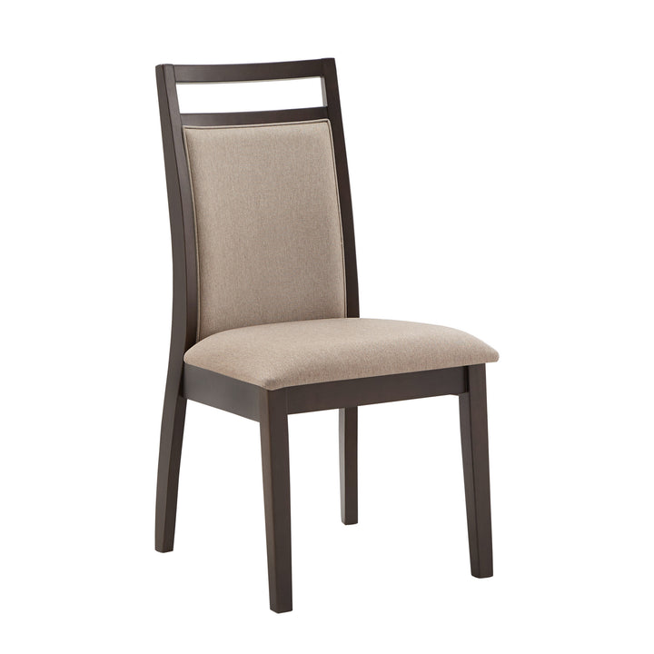 Two-Tone 5-Piece Dining Set with Lazy Susan