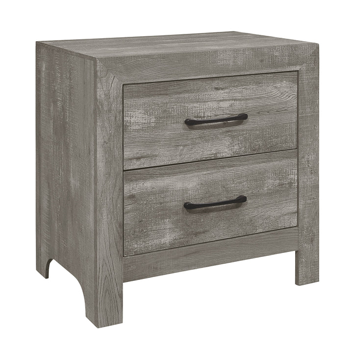 Nightstand with 2 Drawers