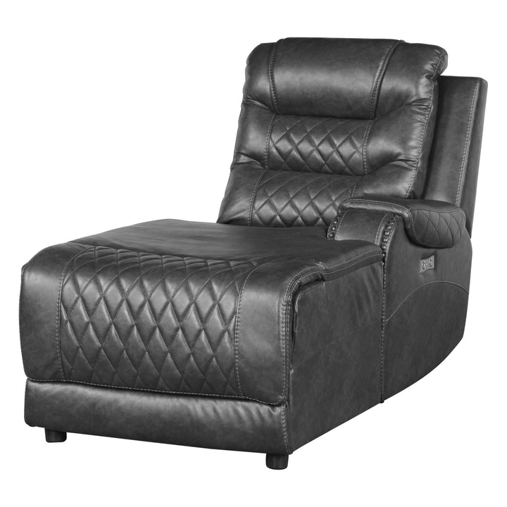 Power Right Side Reclining Chaise with USB Port