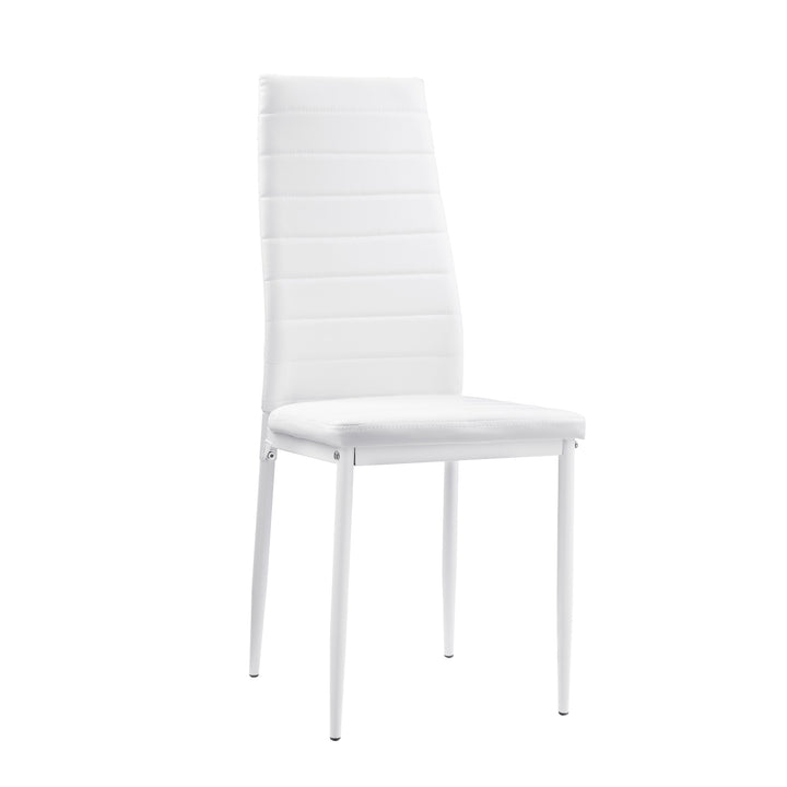 Set Of 2, White Dining Chair