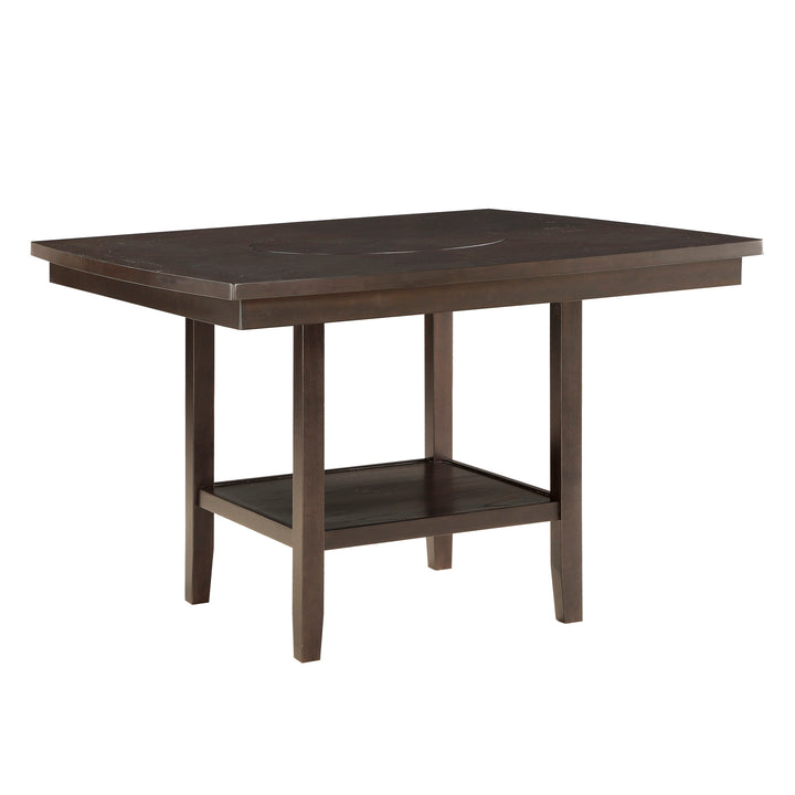 Counter Height Table With Lazy Susan