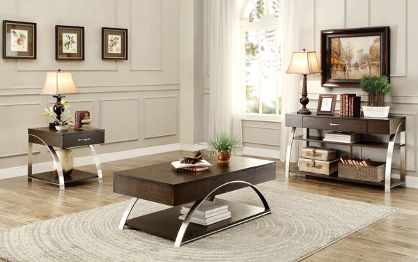 Lift Top Cocktail Table W/4Pc Casters
