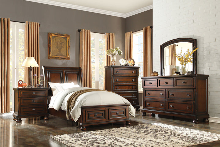 Cumberland Rich Medium Brown Finish Dresser