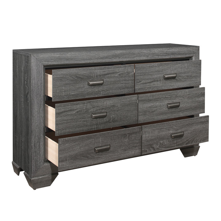 Grey Finish Dresser
