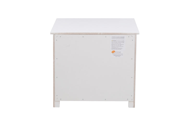 Nightstand with 2 Drawers
