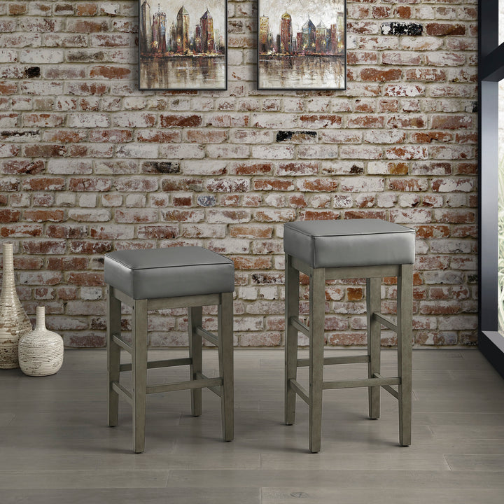 Set Of 2, Counter Height Stool