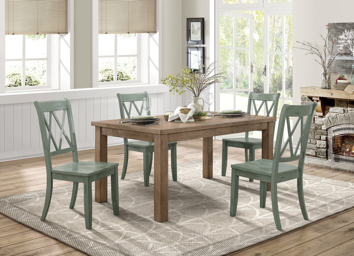 Dining Tbl, Pine Vneer