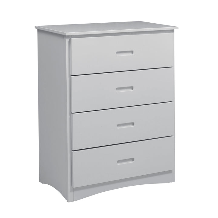 Chest, 4 Drawers, Grey