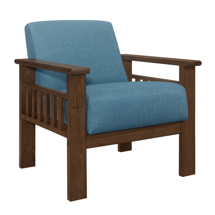 Accent Chair with Storage Arms