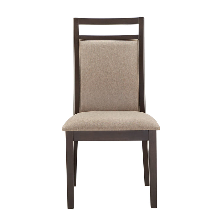 Two-Tone 5-Piece Dining Set with Lazy Susan