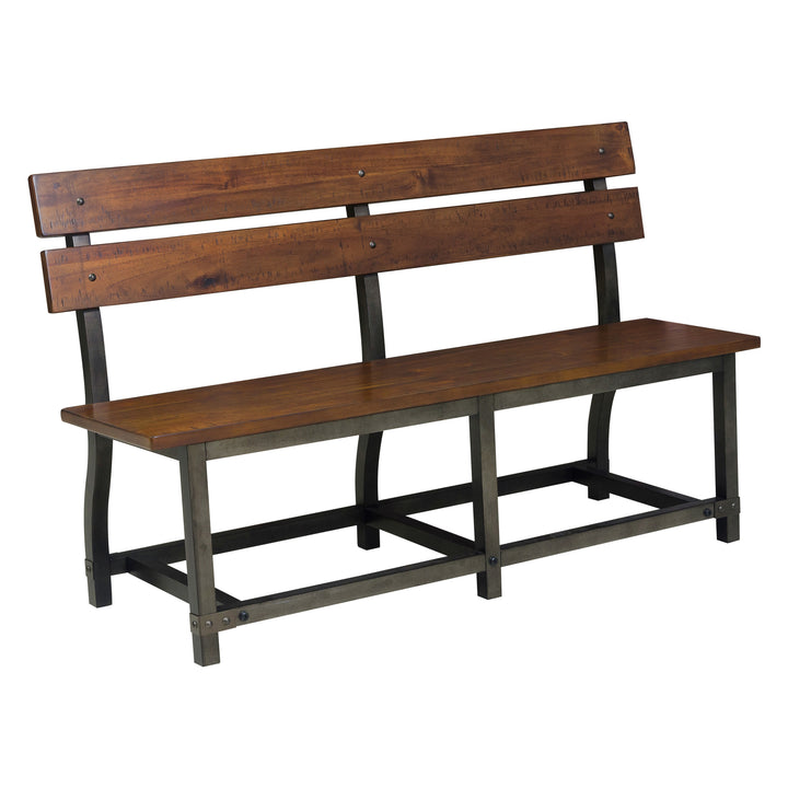 Bench with Back