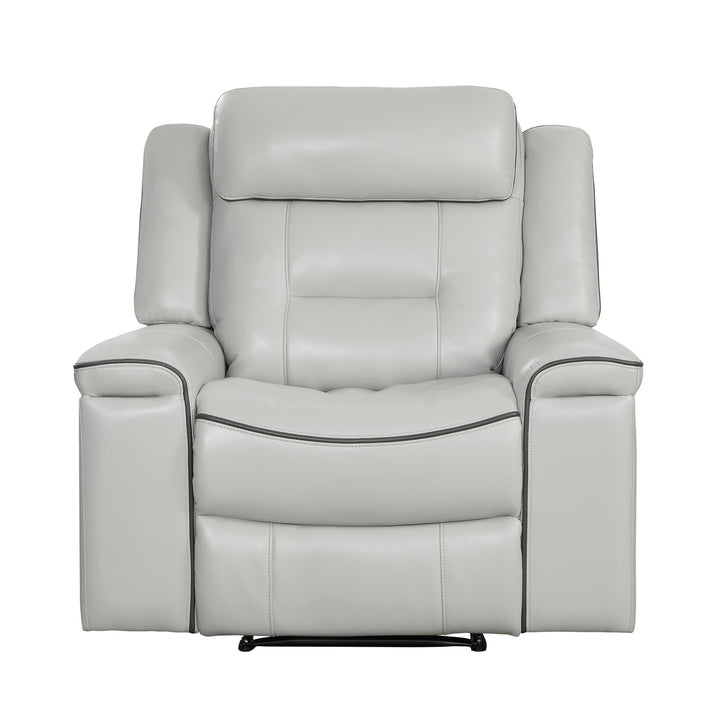 Lay Flat Reclining Chair, Light Grey