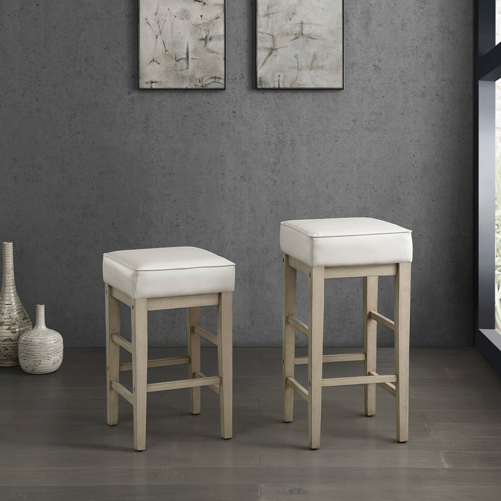 Set Of 2, Counter Height Stool