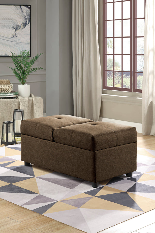 Storage Ottoman/Chair, Brown