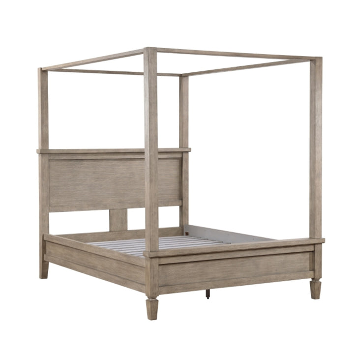 Canopy Platform Bed - King Size