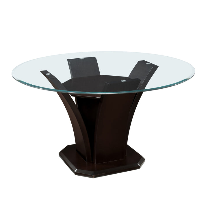 Round Dining Table, Glass Top