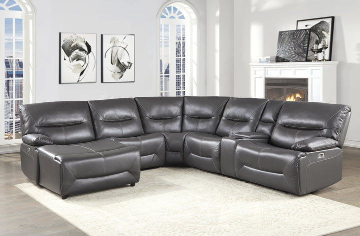 6-Piece Power Reclining Sectional