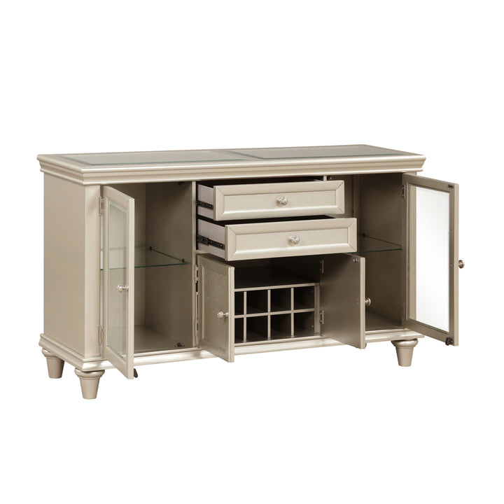 Server W/Glass Insert