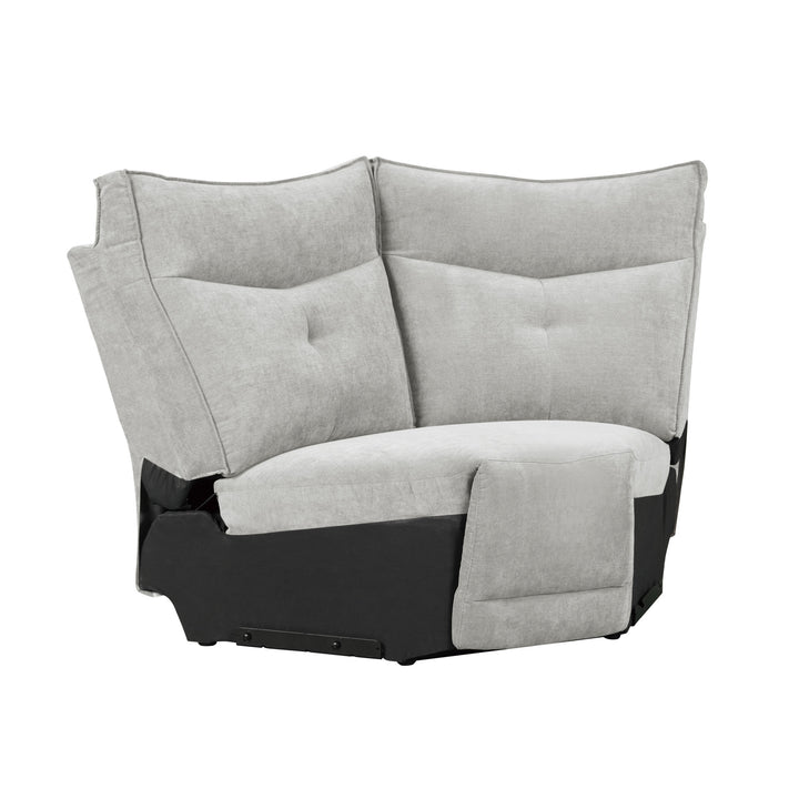 6-Piece Modular Reclining Sectional with Right Chaise