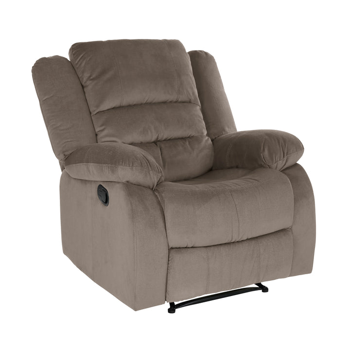 Rclnr Chair, Chocolate Fabric