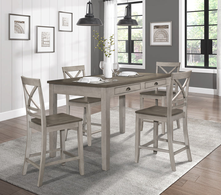 Set Of 2, Counter Height Chair