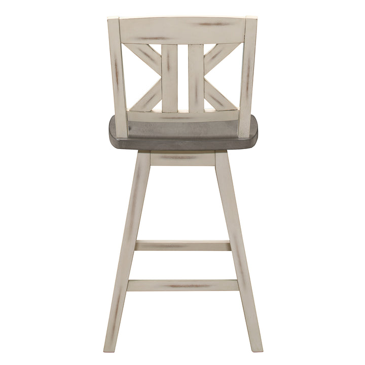 Set Of 2, Swivel Counter Height Chair