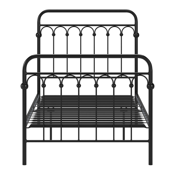 Metal Arches Twin Platform Bed