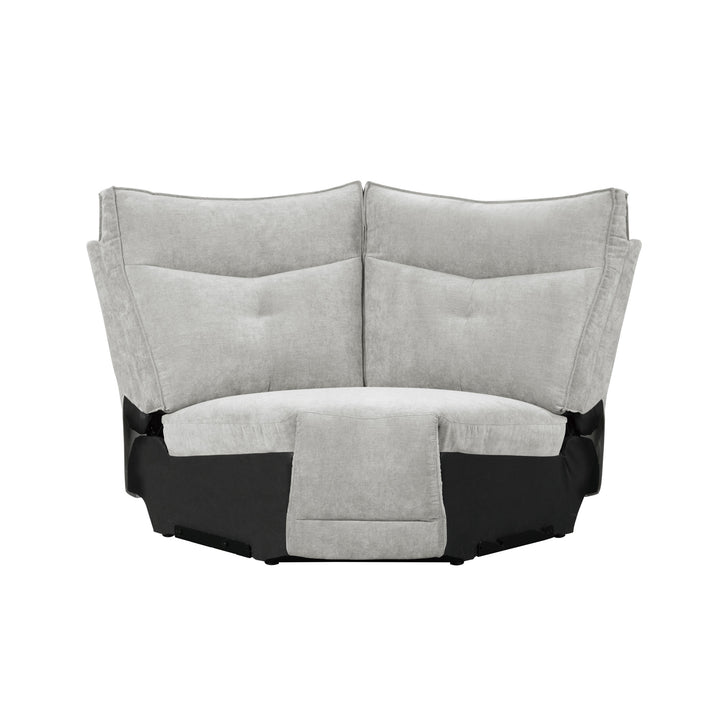 6-Piece Modular Reclining Sectional with Right Chaise