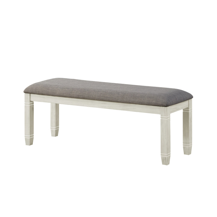 Bench With Fabric Cushion Seat