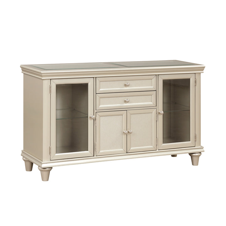 Server W/Glass Insert
