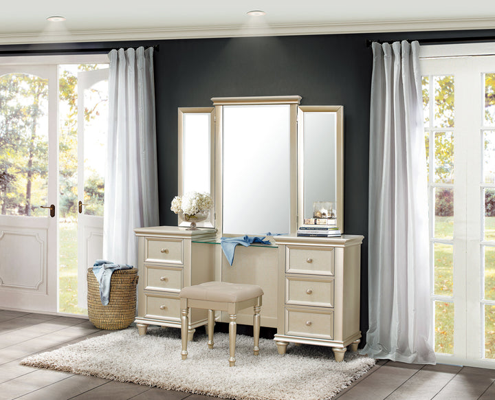 Vanity Dresser with Mirror