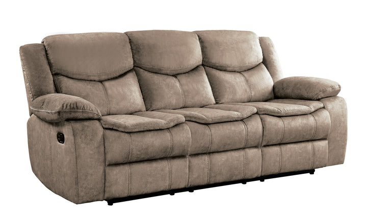 Double Reclining Sofa, 100% Polyester
