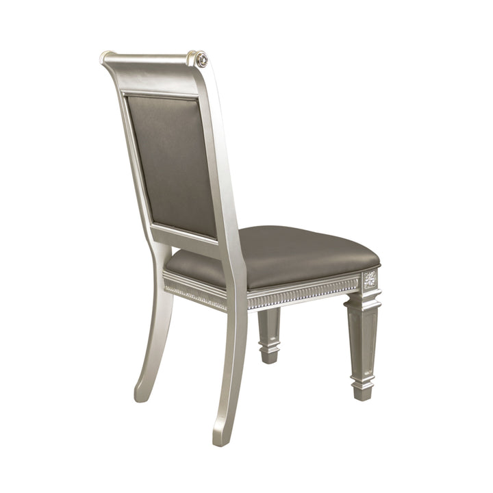 Set Of 2, Side Chair, P/U, Acrylic