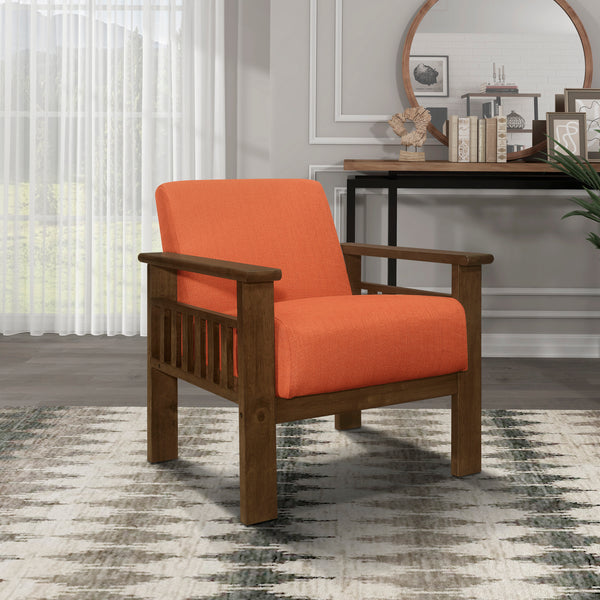 Accent Chair with Storage Arms