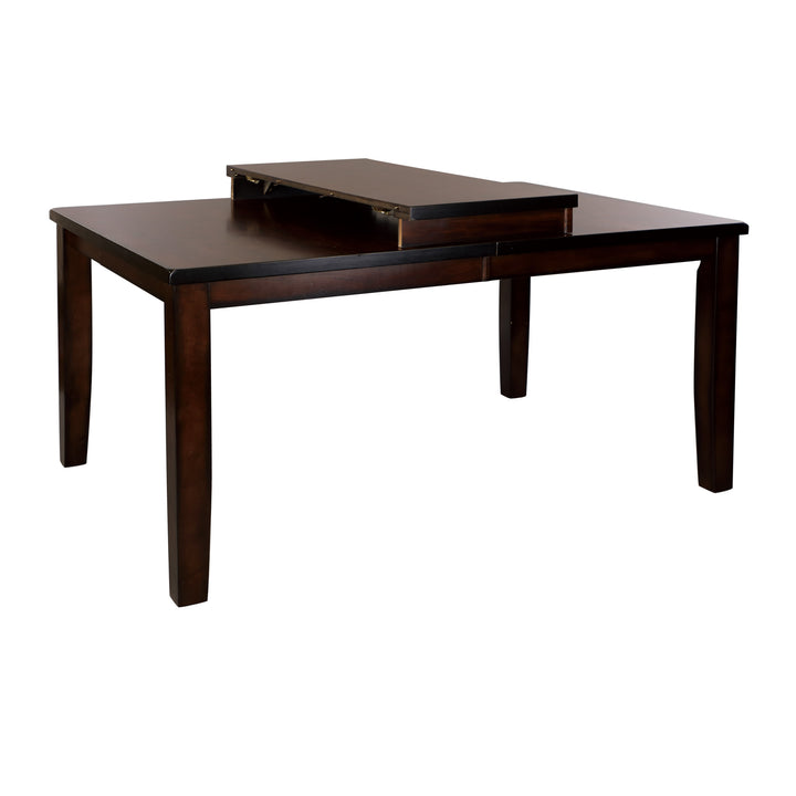 Cherry Finish Dining Table 60"-78" With Leaf