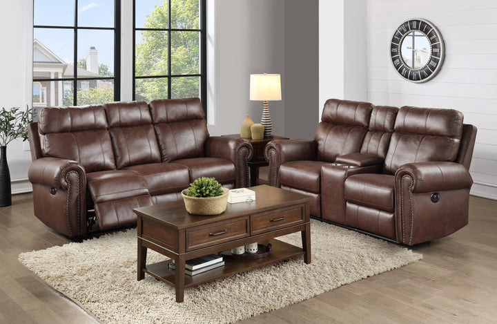 Power Double Reclining Sofa