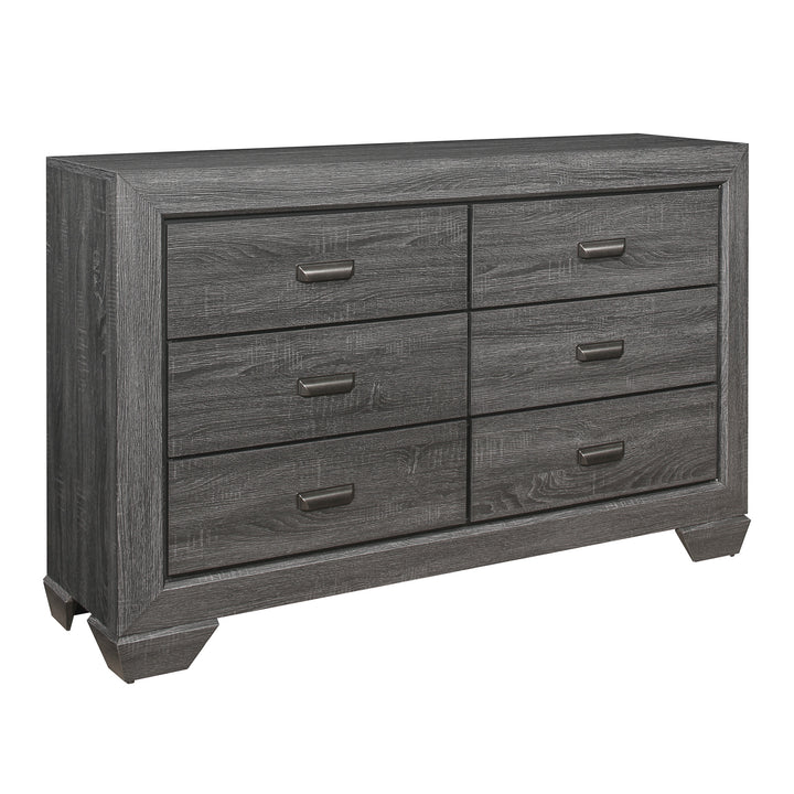 Grey Finish Dresser