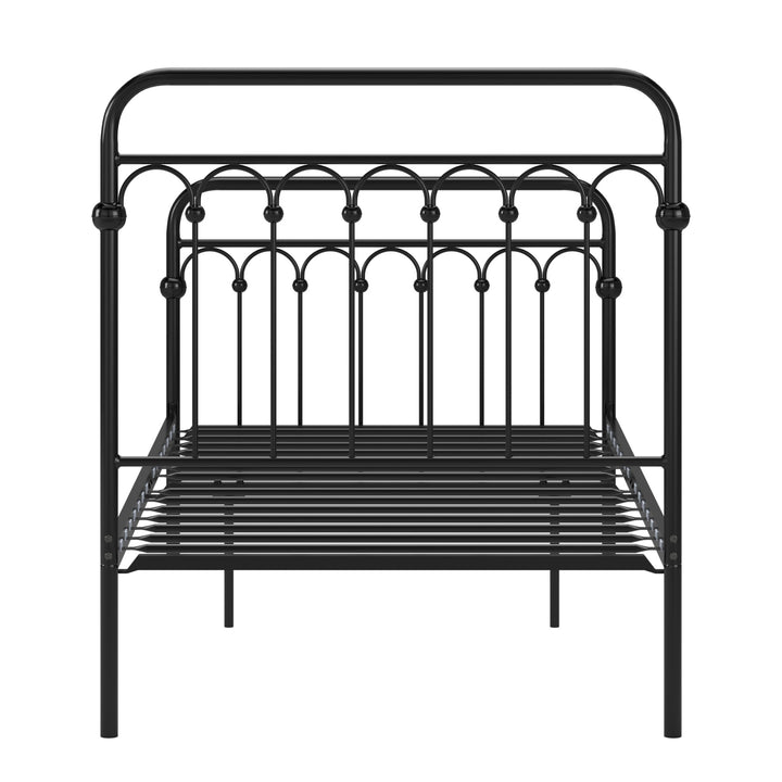 Metal Arches Twin Platform Bed