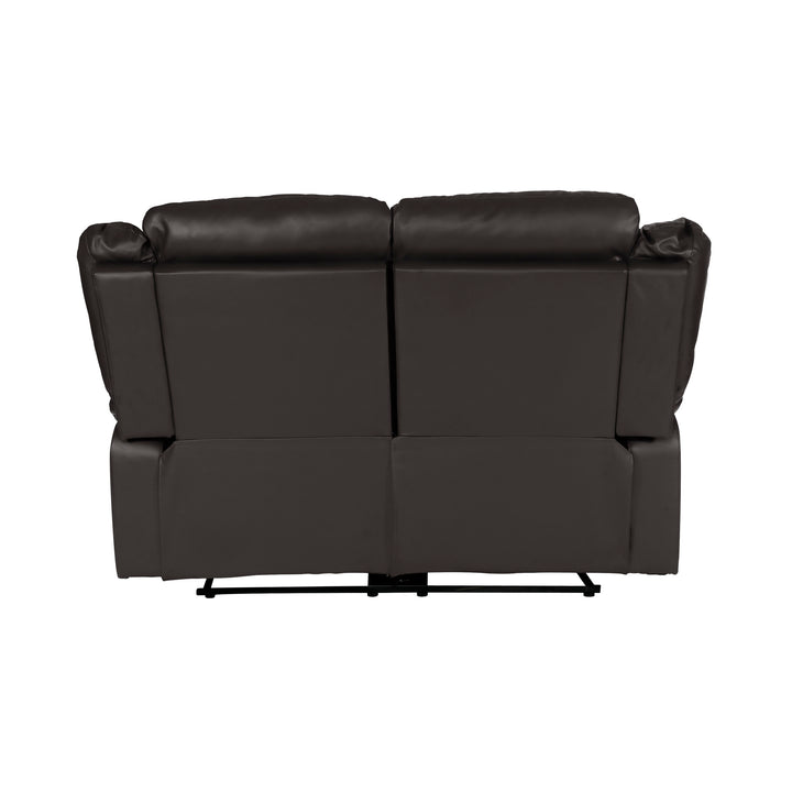 Double Reclining Loveseat, Brown P/U