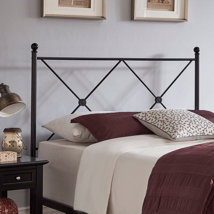 Metal Bed with Nightstands Set - Queen