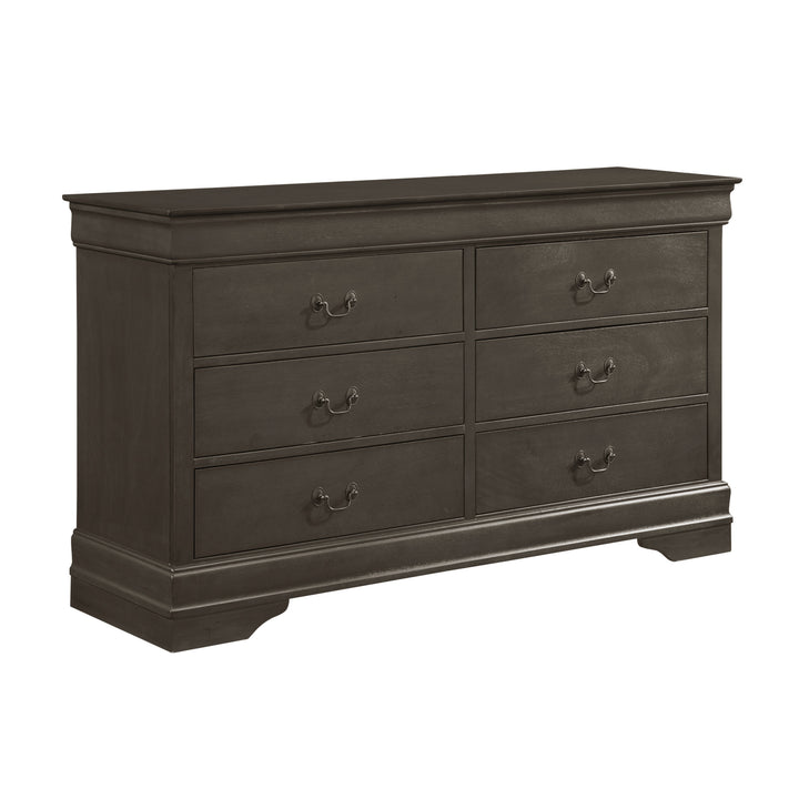 Stained Grey Finish Dresser