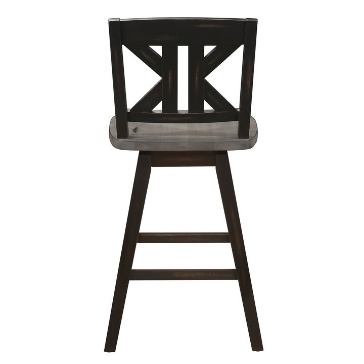 Set Of 2, Swivel Counter Height Chair
