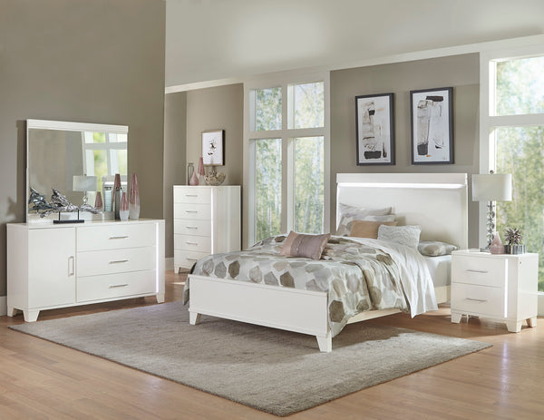 King Bed, LED Lighting